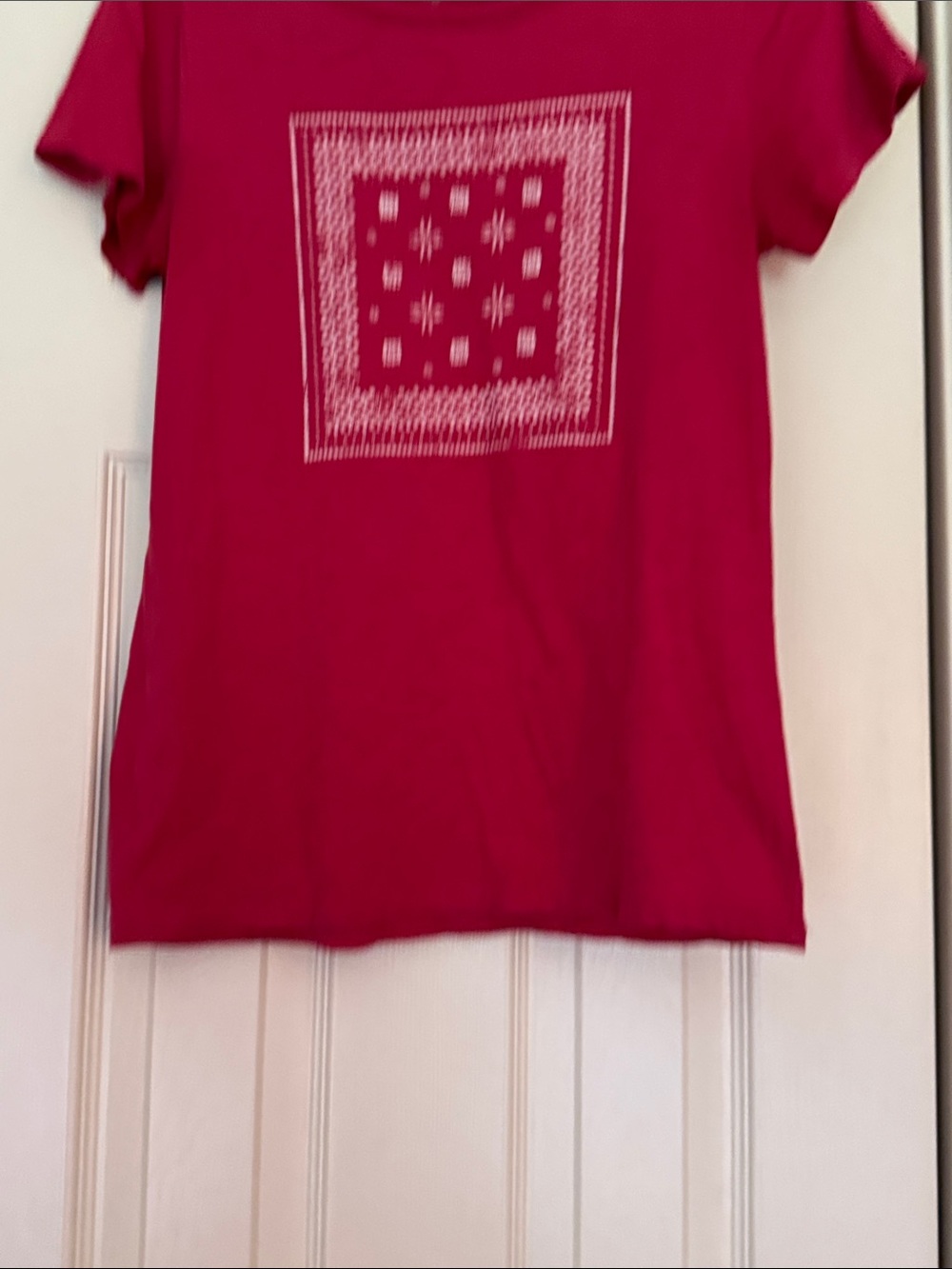LOFT Melon Pink Short-Sleeve Graphic Tee